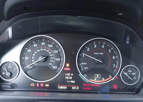 2014 BMW 335I z USA, uszkodzony, nr VIN WBA3A9G52ENR97400